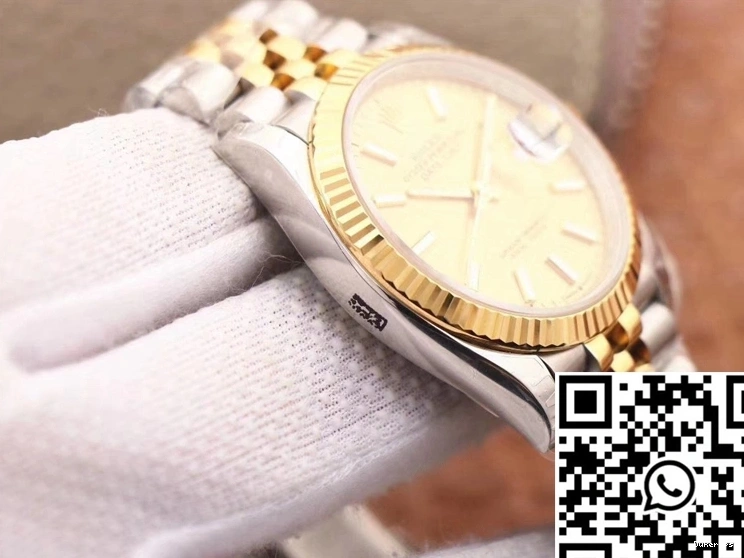 M126233-0015 659 Factory Datejust EW Minimalist Champagne Dial Rolex 0730